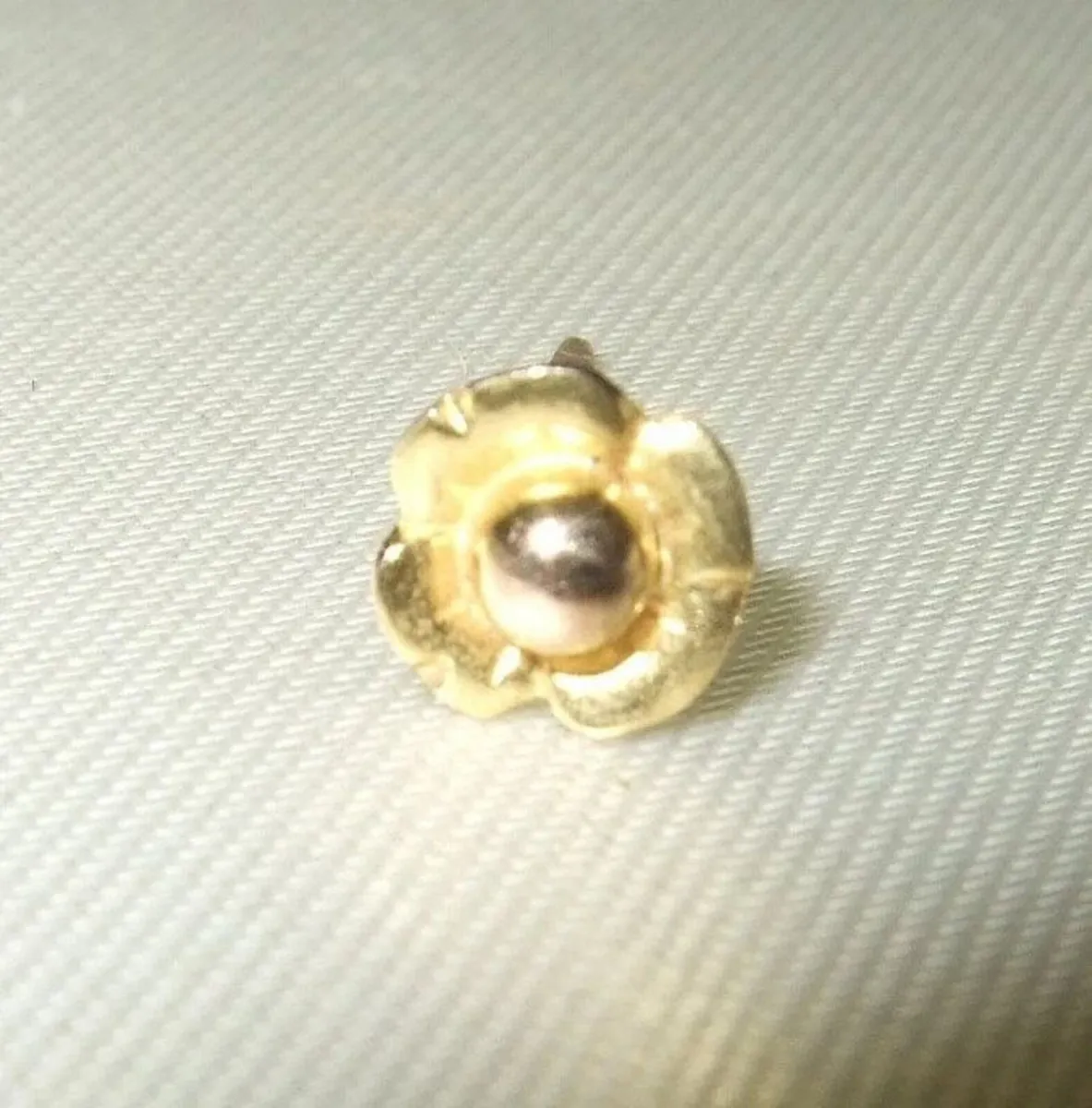 Vintage 9ct Gold Hallmarked Andralock Earring - Image 4