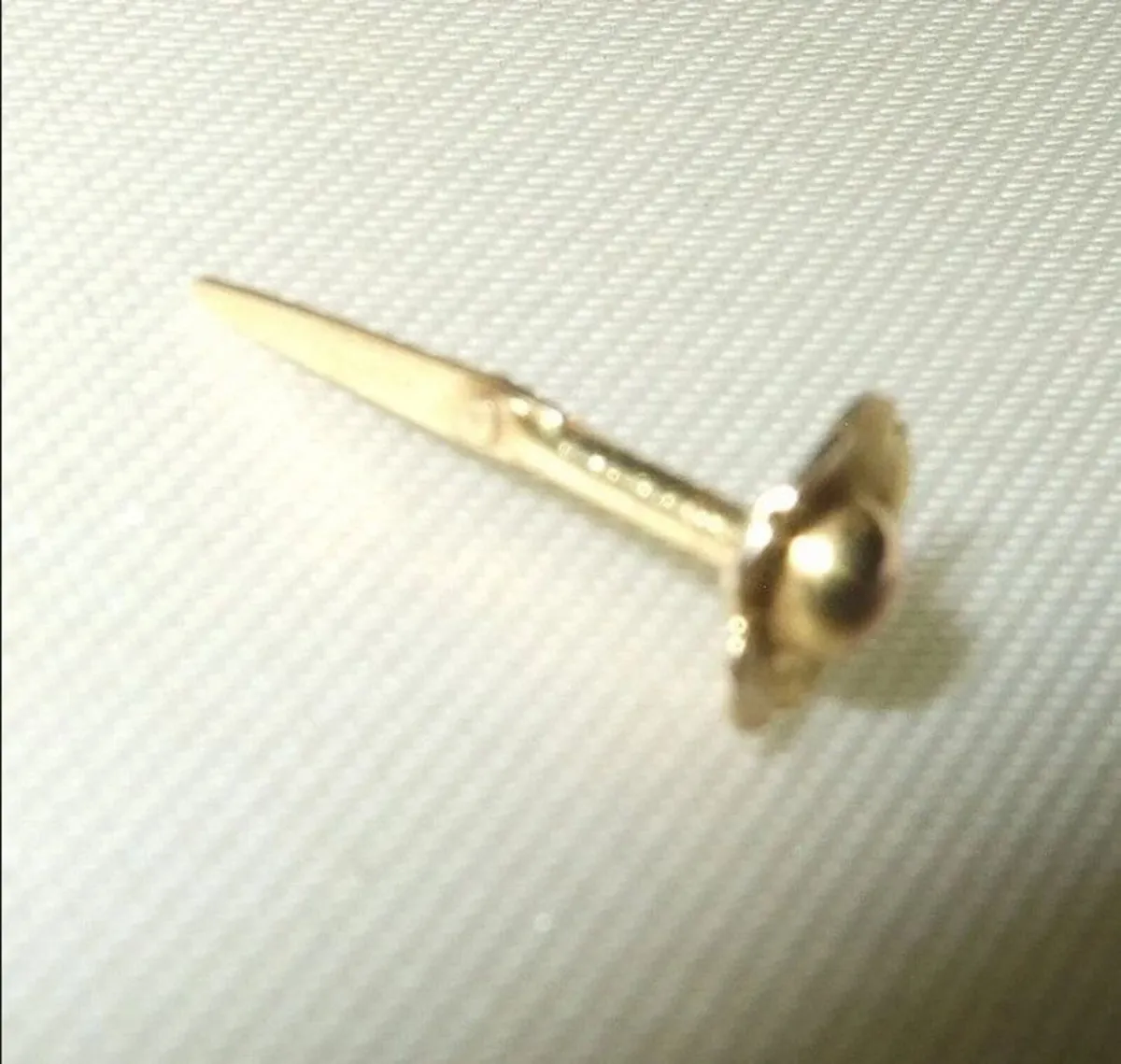 Vintage 9ct Gold Hallmarked Andralock Earring - Image 3