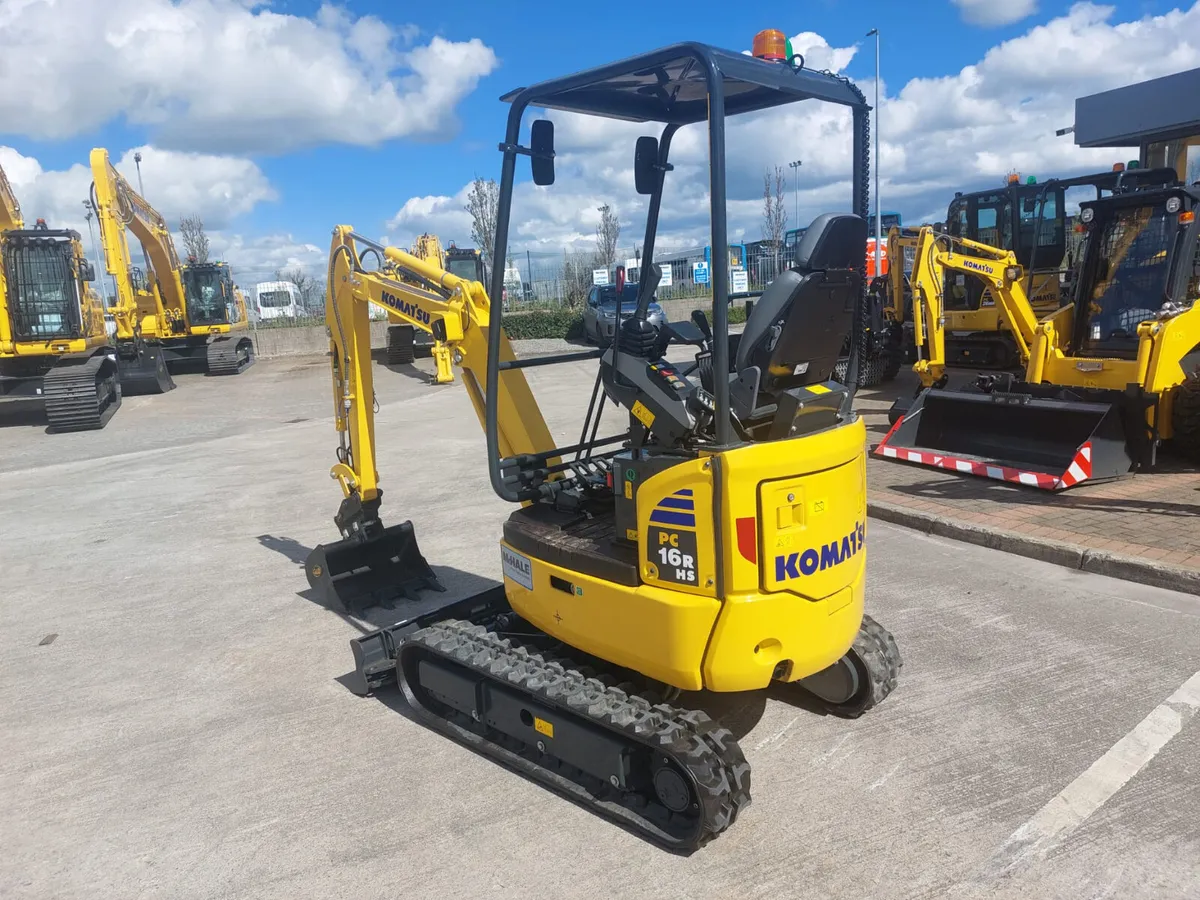 Komatsu PC16R-3 (New) - Image 3