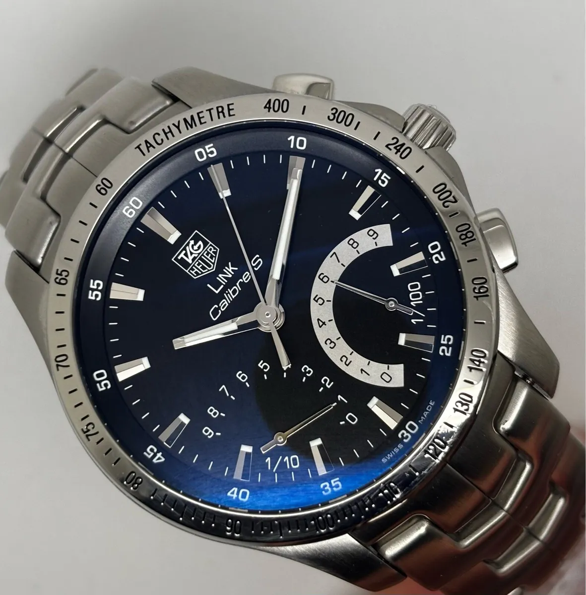 TAG Heuer Link Calibre S Chronograph Men's Watch - Image 1