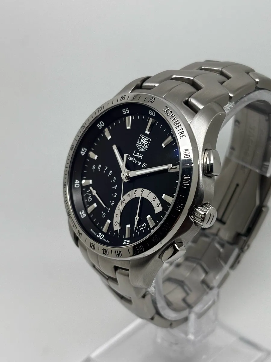 TAG Heuer Link Calibre S Chronograph Men's Watch - Image 4