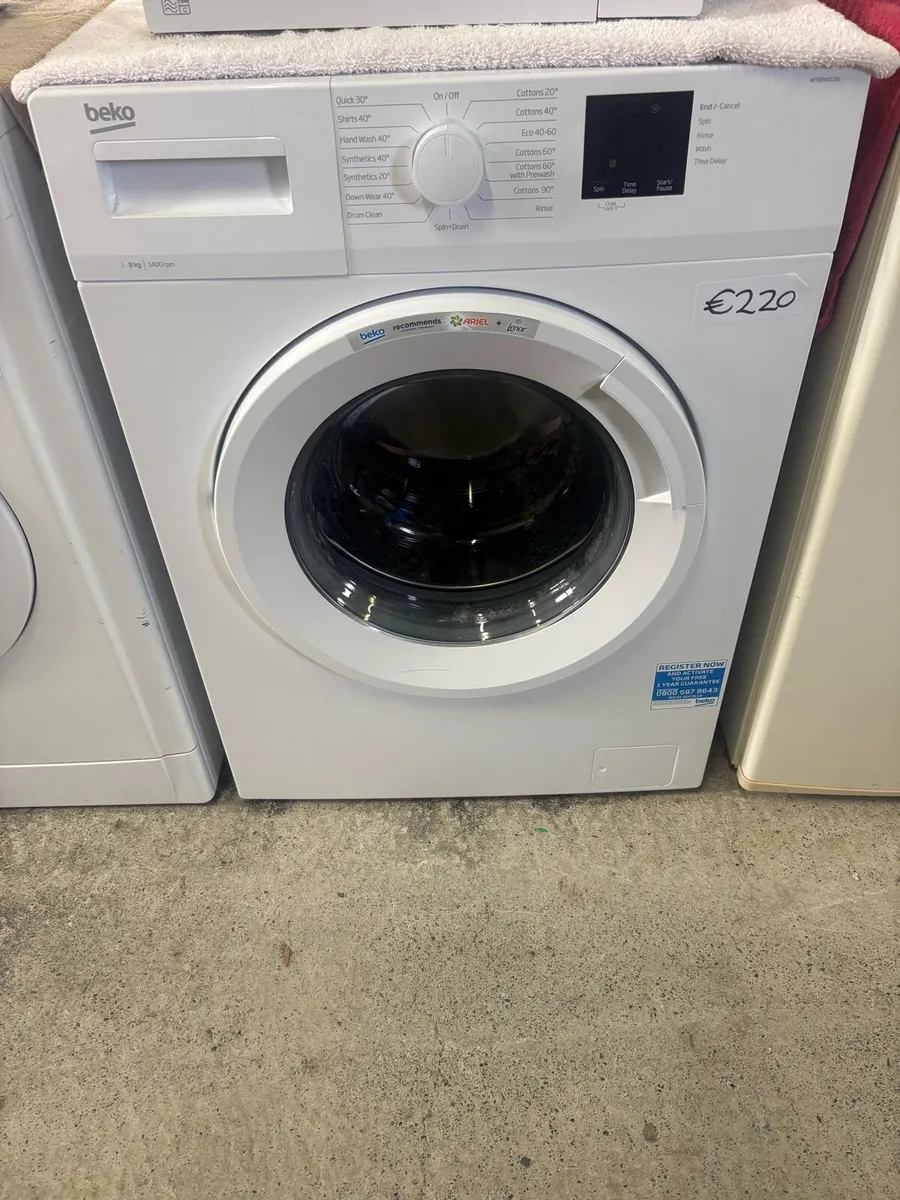 8kg Beko washing machine - Image 1