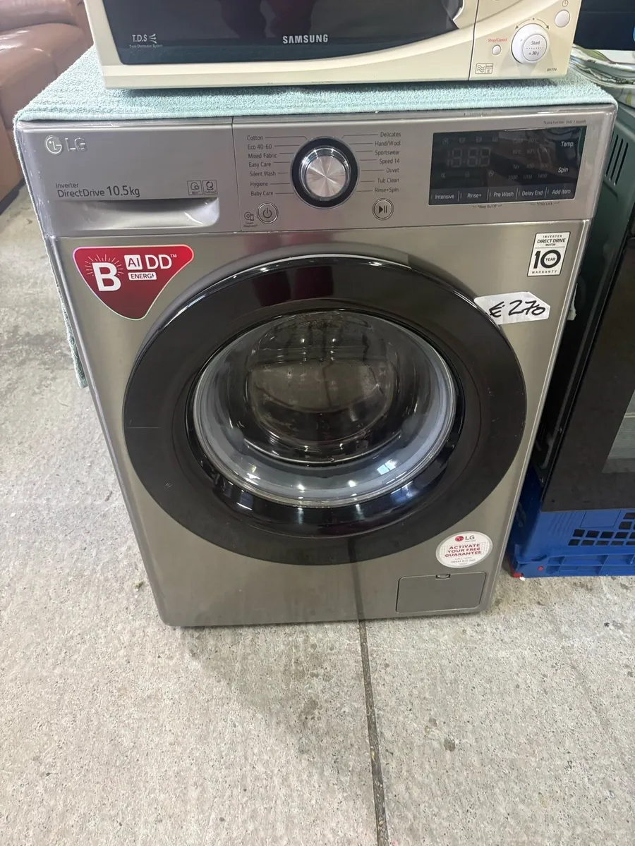 LG 10.5 kg washing machine - Image 1