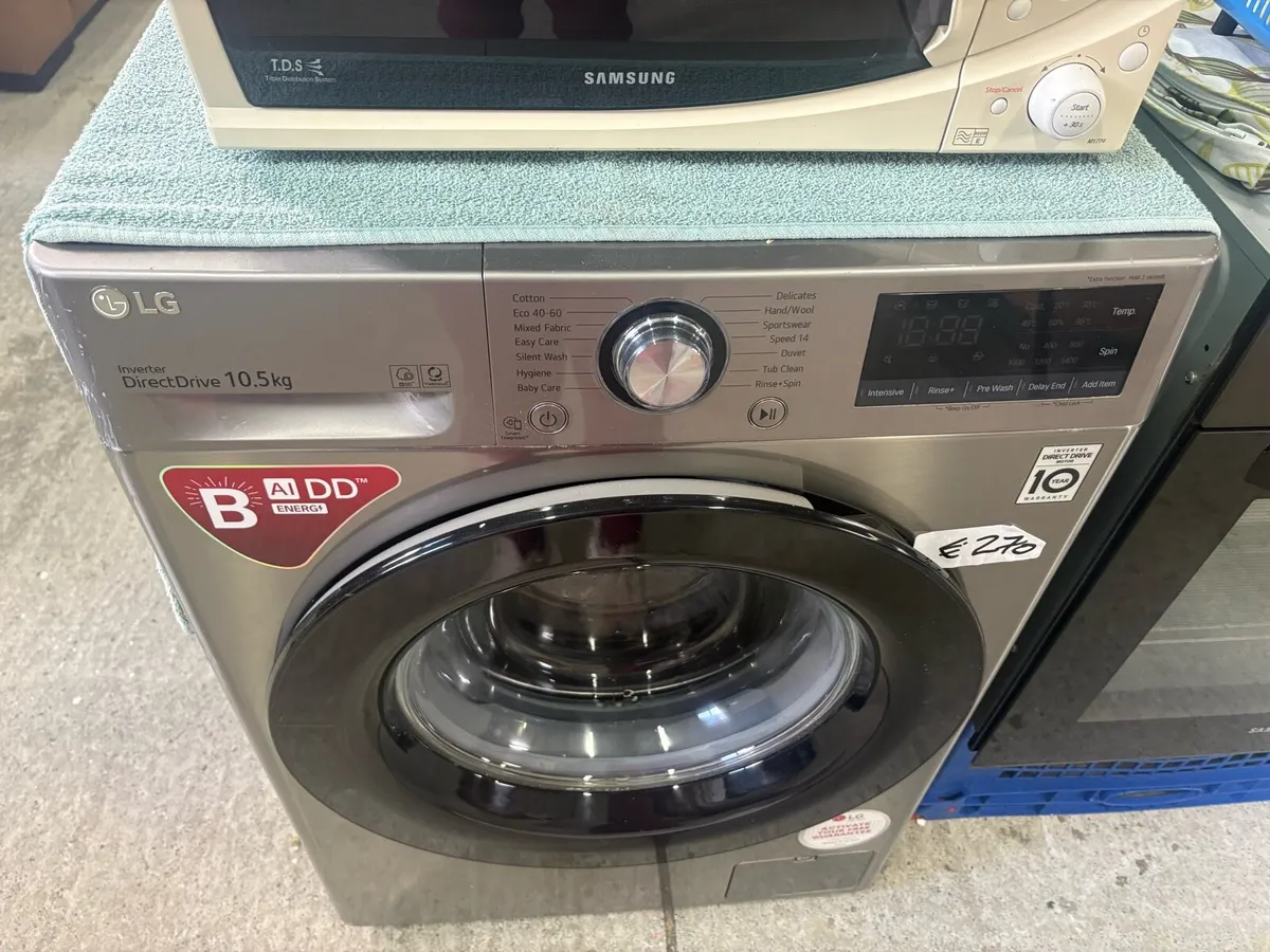 LG 10.5 kg washing machine - Image 2