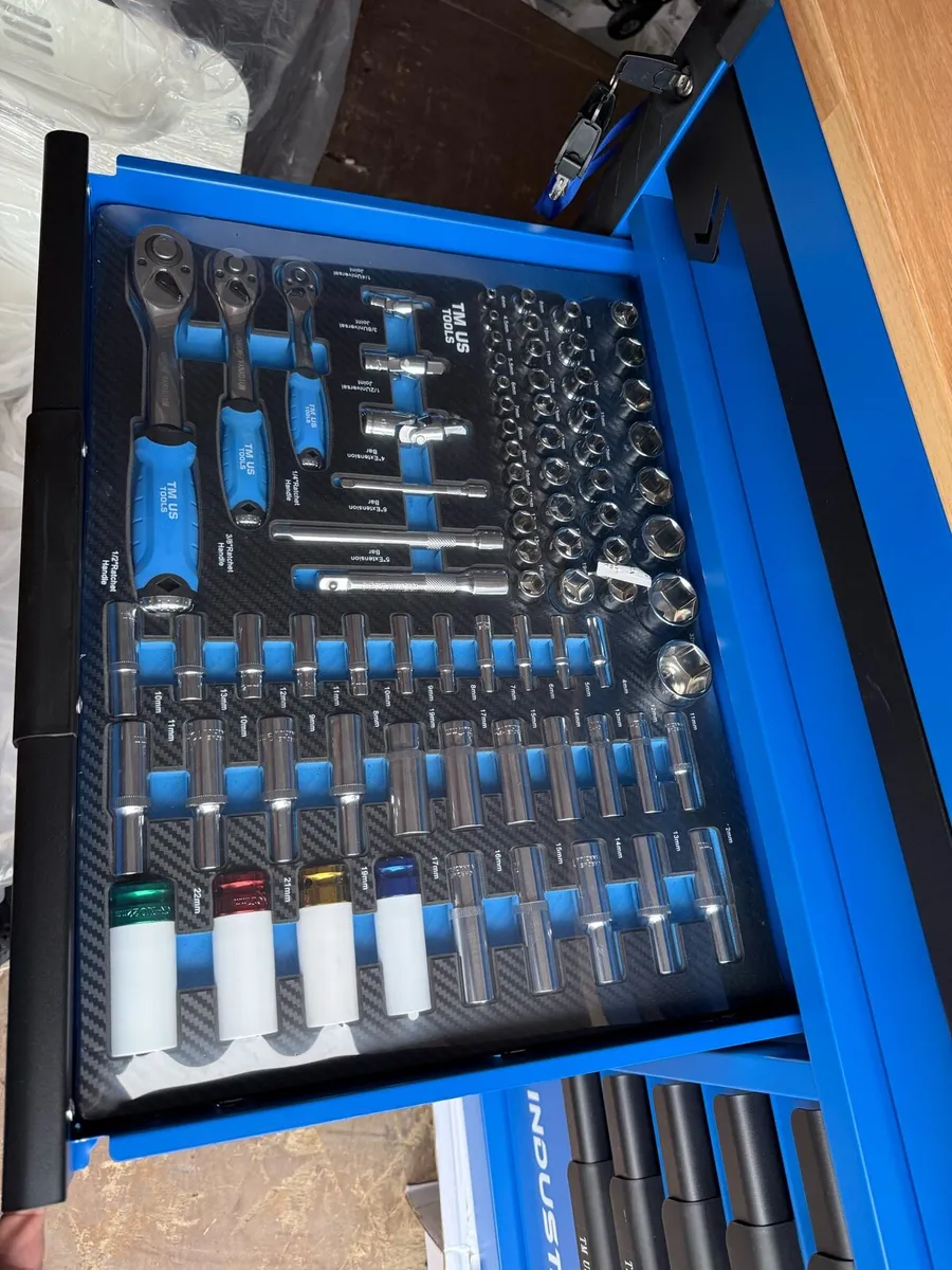 BRAND NEW 12DRAWER TOOL CHEST FULL OF TOOLS - Image 2
