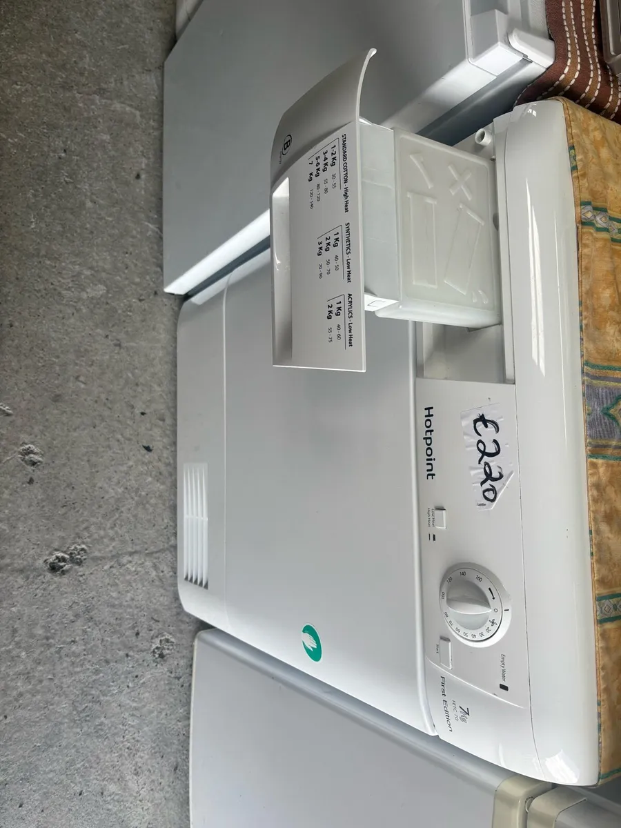 7kg Hotpoint condenser dryer - Image 2