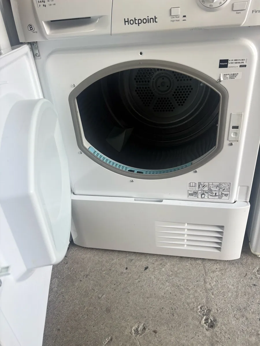 7kg Hotpoint condenser dryer - Image 3