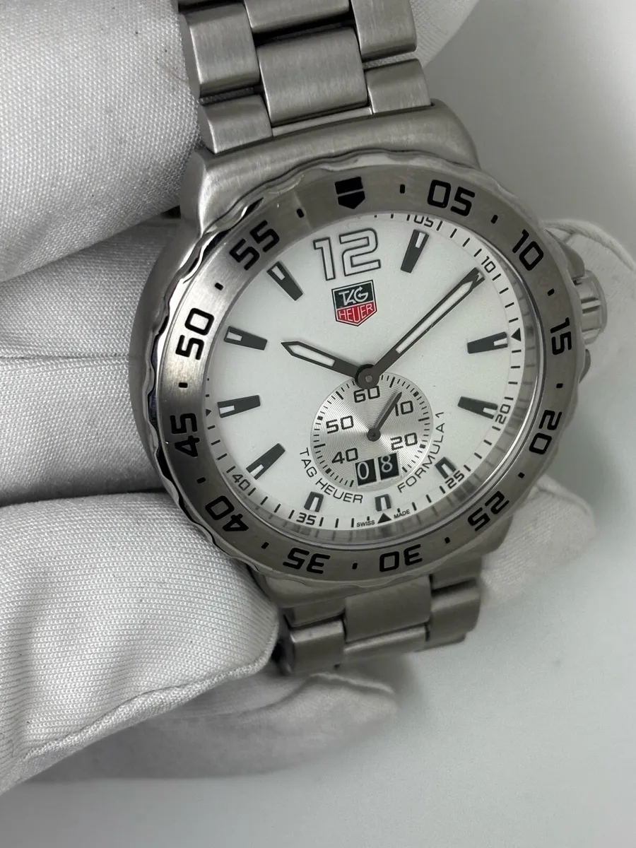 TAG Heuer Formula 1 WAU1113 White Dial - Image 1