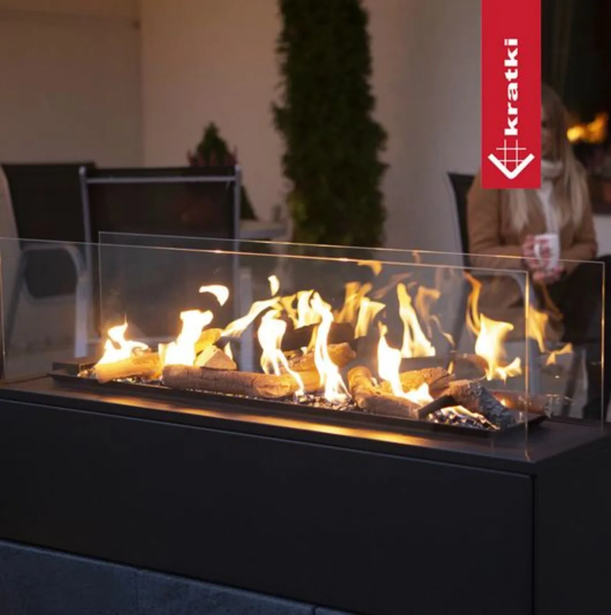 Patio Gas Heater Horizontal manual 17,5 kW - Image 3