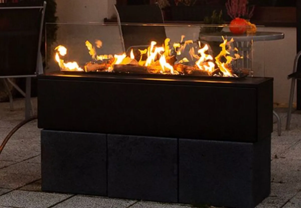 Patio Gas Heater Horizontal manual 17,5 kW - Image 1