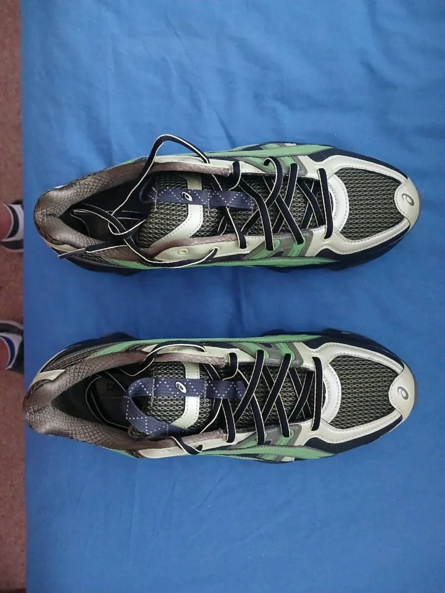 3 pairs of runners 2 acics and 1 crooks - Image 1