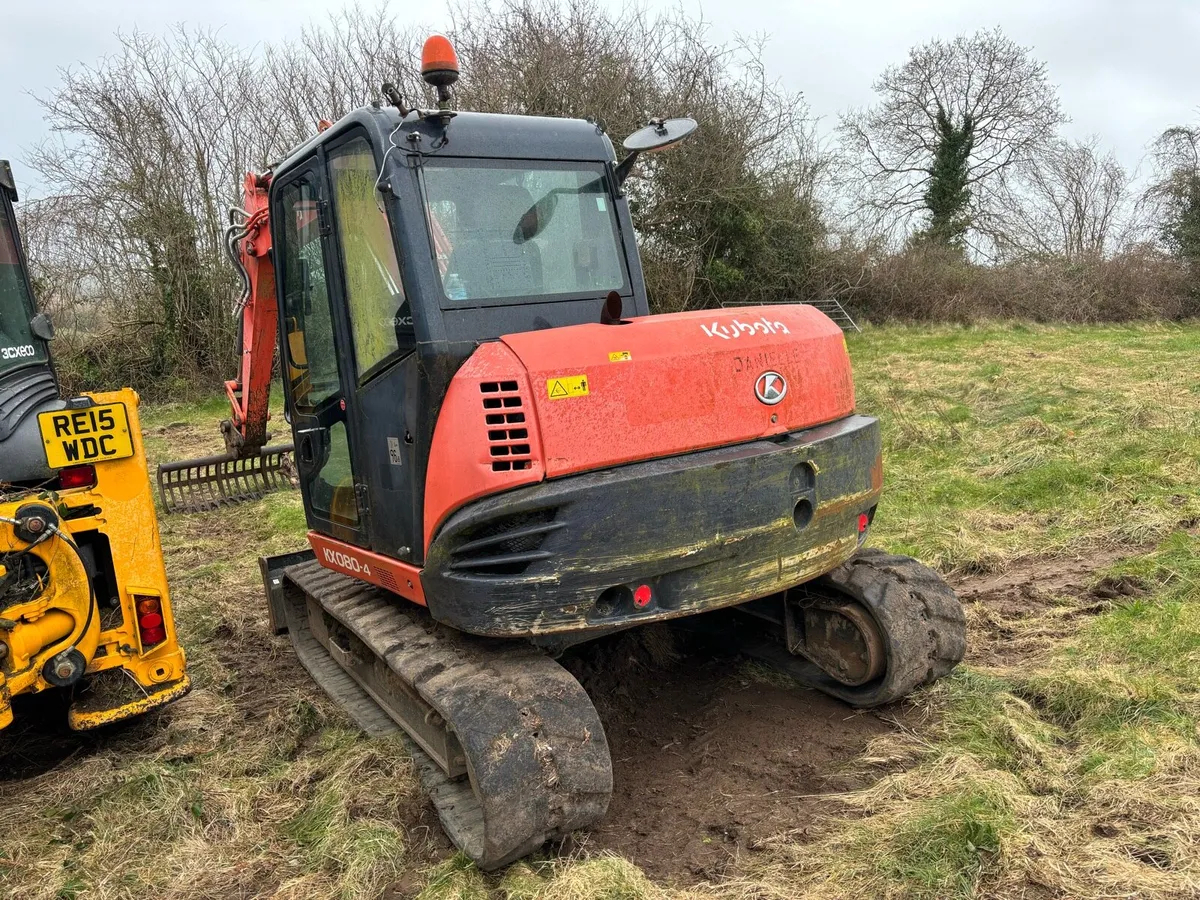 Kubota KX080-4 - Image 3