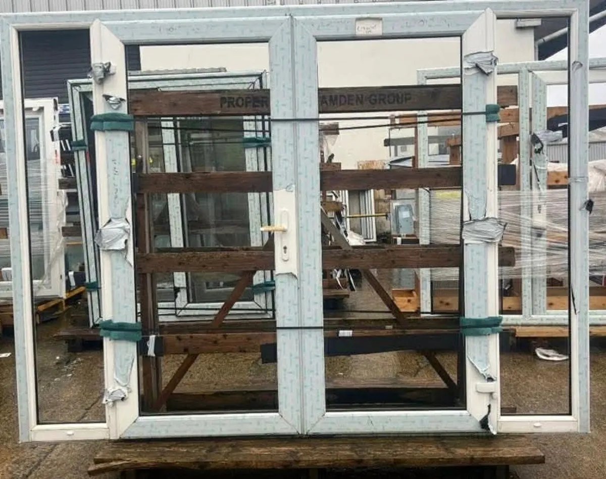 UPVC French door double door patio door