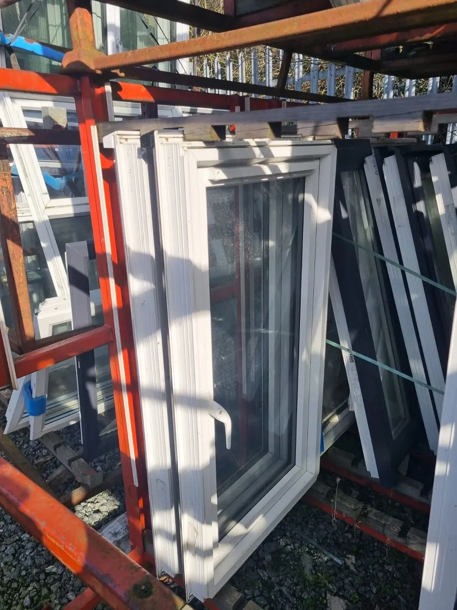 PVC windows Charcoal on white patio door double do - Image 4