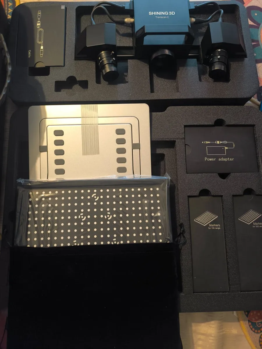 Shining 3D Transcan C Professional 3D Scanner – Fu - Image 3