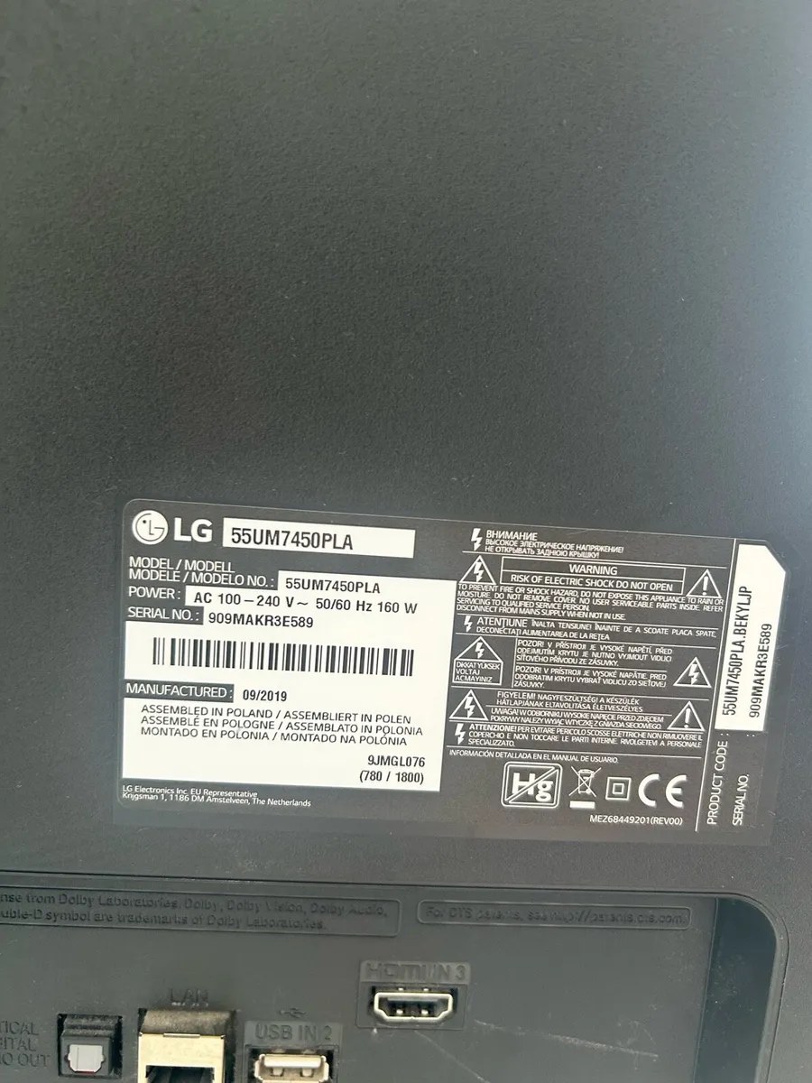 LG Smart TV 50 inch - Image 4