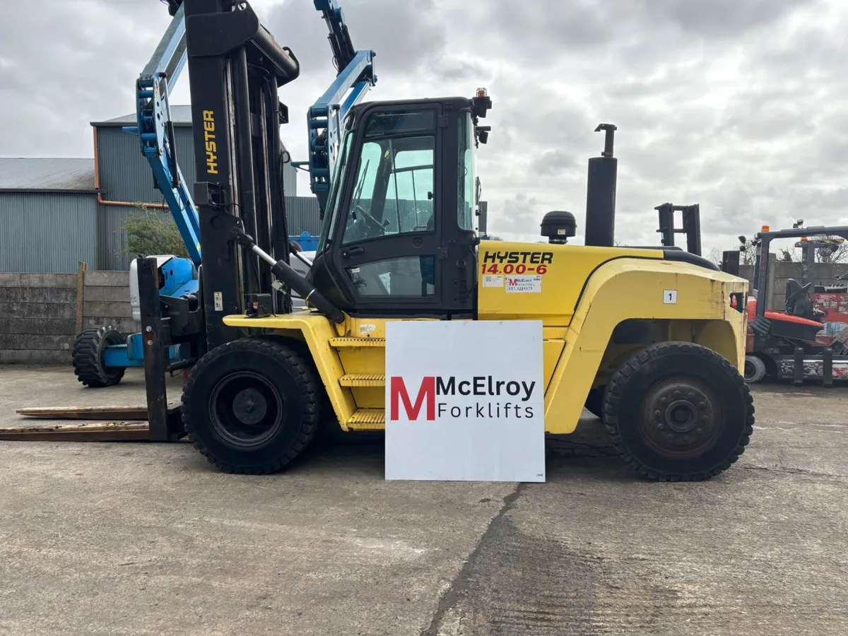 Hyster 14 ton forklift - Image 1