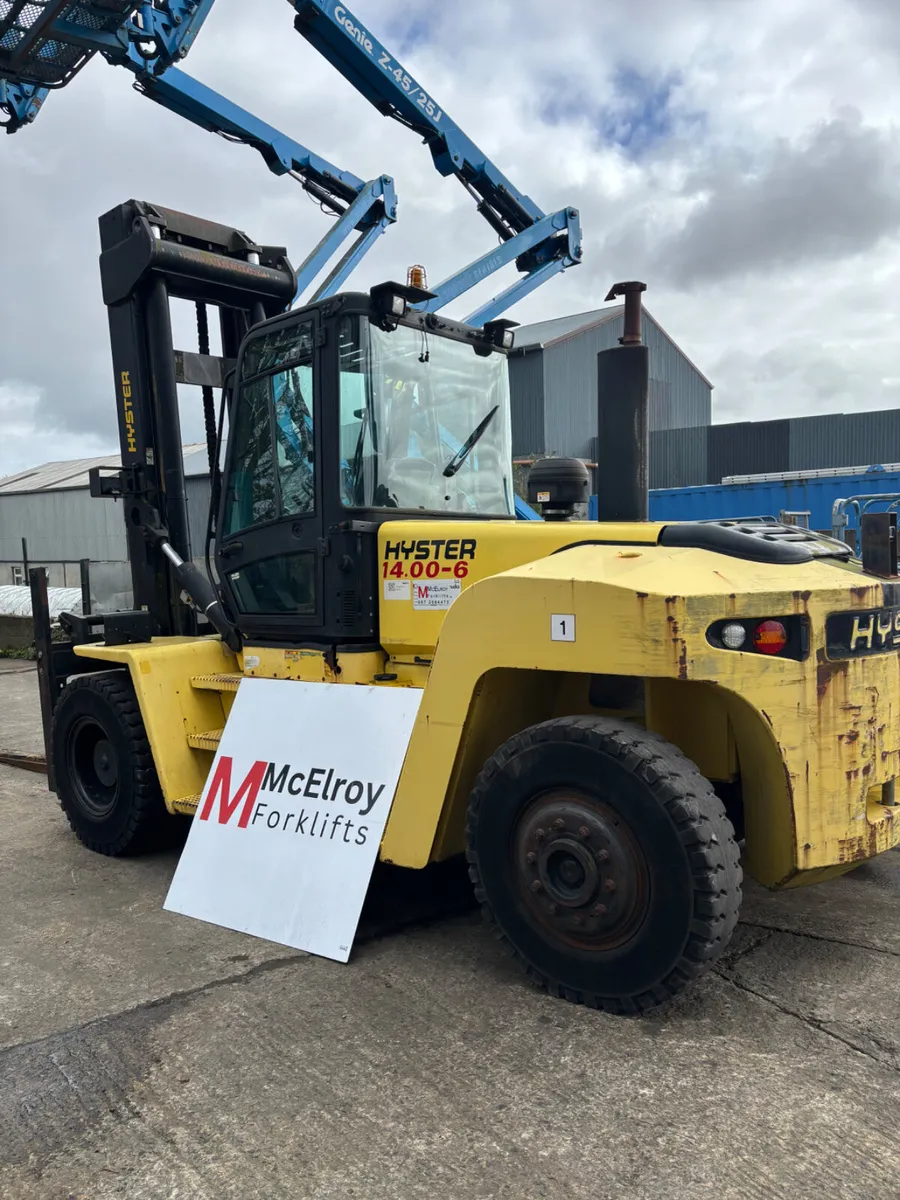 Hyster 14 ton forklift - Image 3
