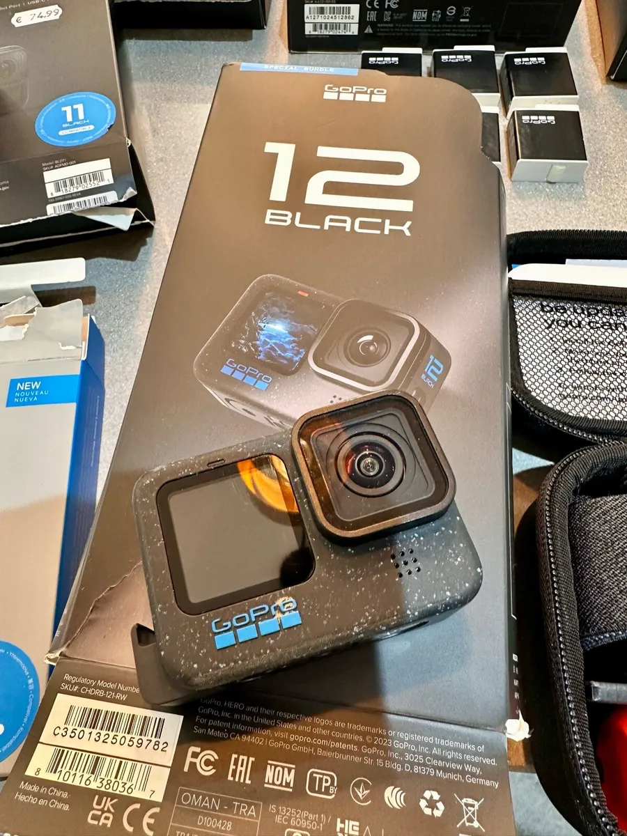 GoPro 12 Hero Black camera equipment - Image 1