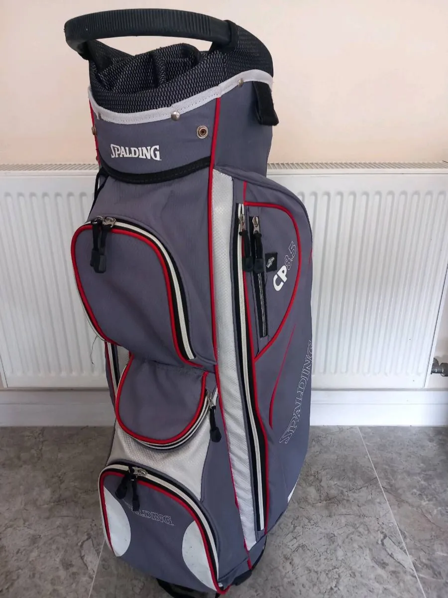 Spalding golf bag. No hood. - Image 3