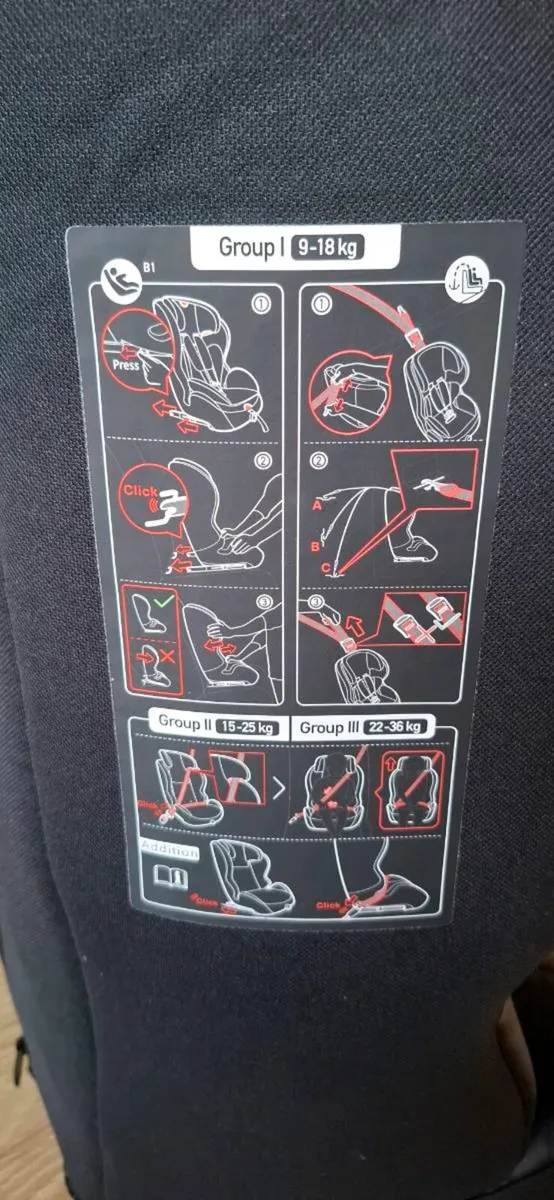 Isofix car seat - Image 4