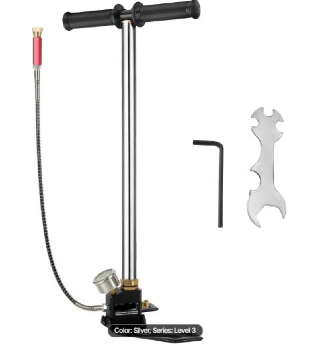 3-Stage Hand Stirrup Pump Stirrup Pump 4500 psi - Image 1