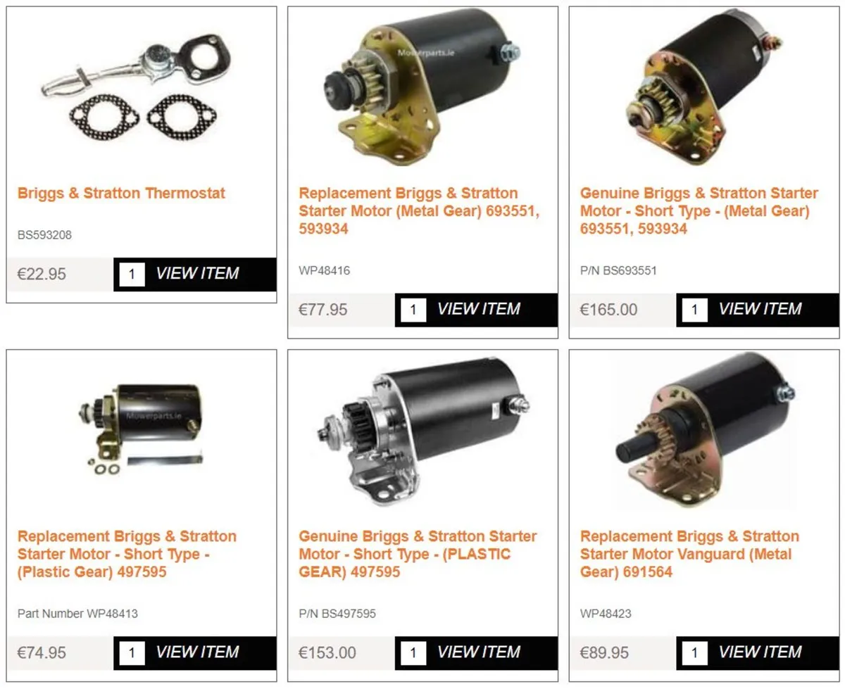 19.5HP Briggs & Stratton Engine Complete - Image 4