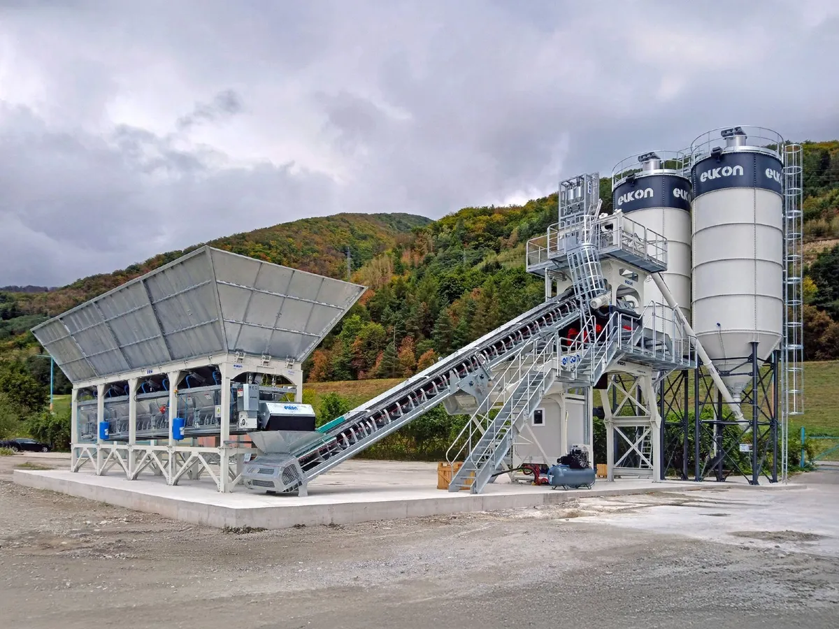 Elkon Concrete Batching Plant - Image 1