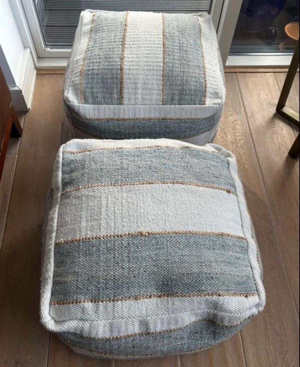 Meadows and Byrne Poufes Footstools - Image 2