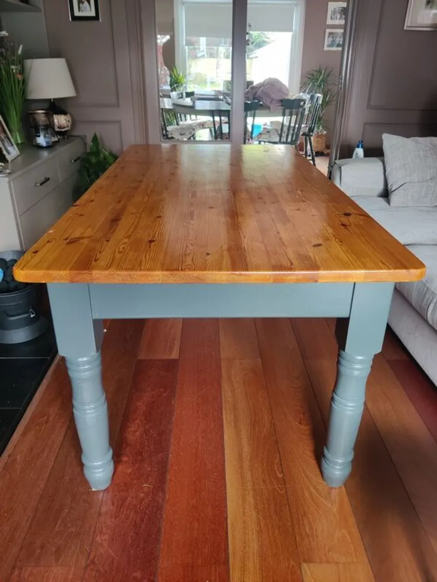 Solid Wood Farmhouse Dining Table only