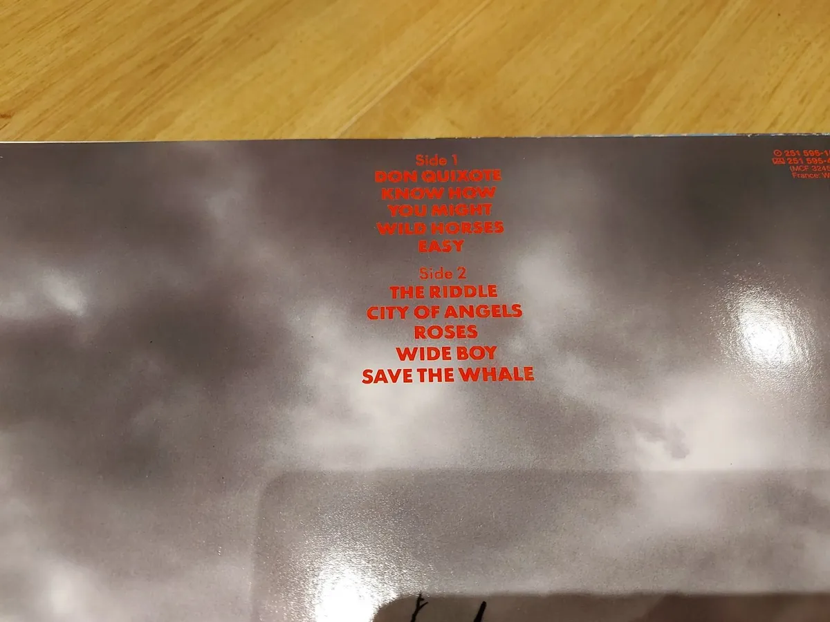 NIK KERSHAW - THE RIDDLE - VINYL RECORD LP - Image 2