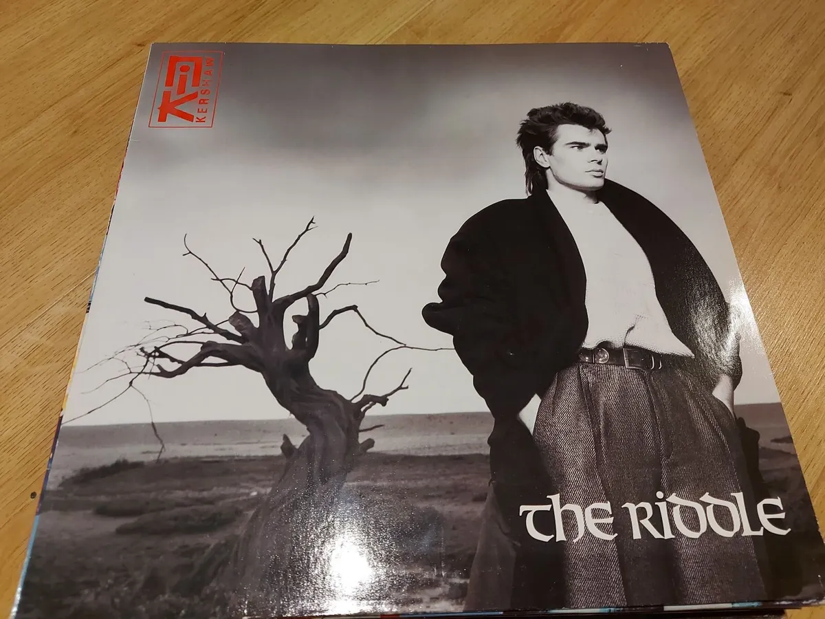 NIK KERSHAW - THE RIDDLE - VINYL RECORD LP - Image 1