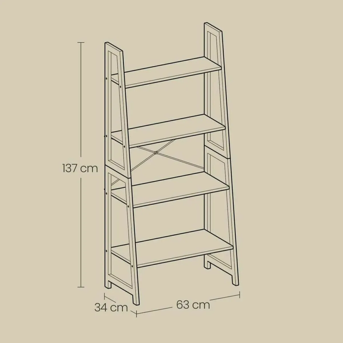 NEW Bookcase Display Unit - Fit into car.. - Image 2