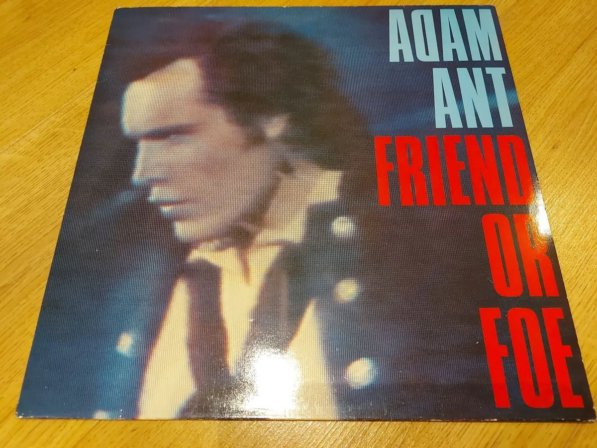 ADAM ANT - FRIEND OR FOE - VINYL RECORD LP - Image 1