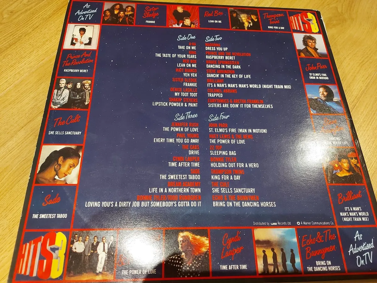THE HITS ALBUM - VOL 3 - VARIOUS ARTISTS - 2 X LP - Image 2