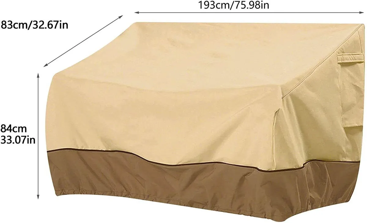 Garden Sofa Cover Waterproof UV-Resistant Outdoor - Image 4