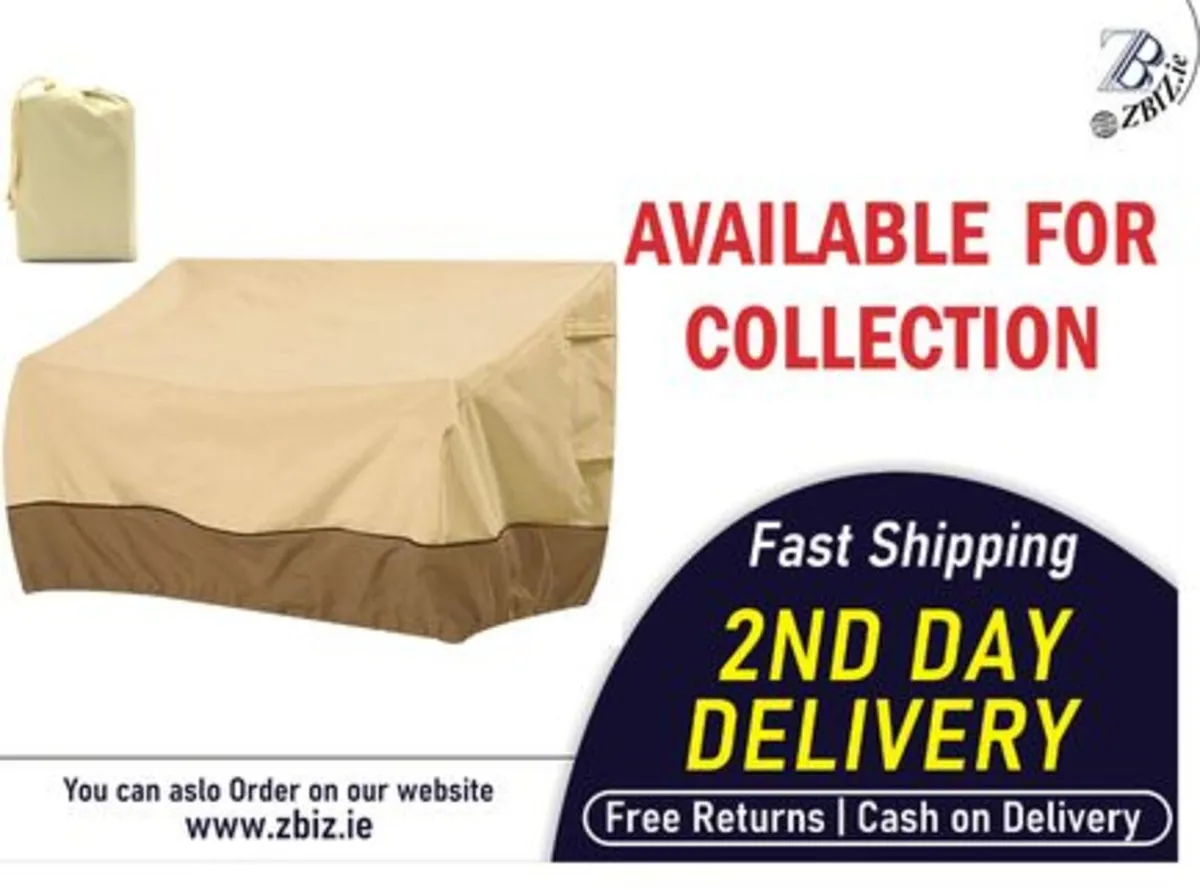 Garden Sofa Cover Waterproof UV-Resistant Outdoor - Image 1