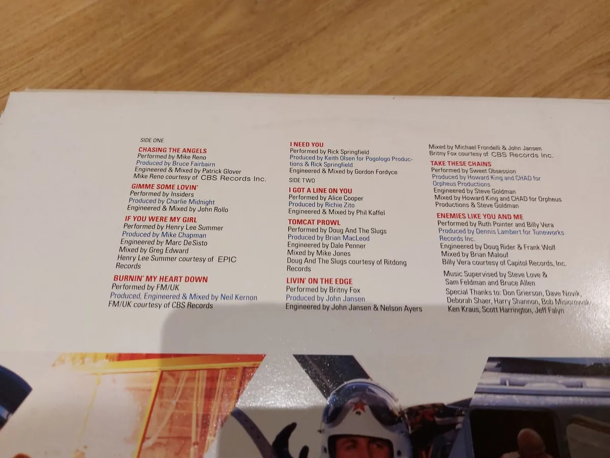 IRON EAGLE - ORIGINAL SOUNDTRACK - VARIOUS - LP - Image 1