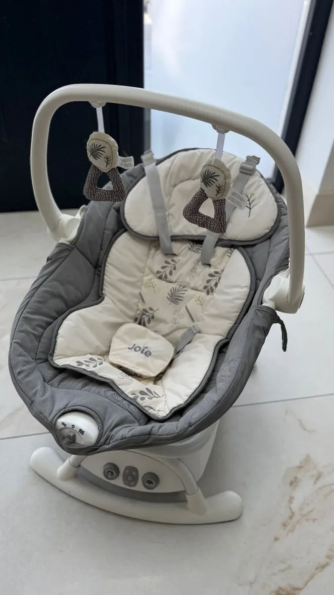 Joie Emeri 2-in-1 Baby Swing and Rocker Fern - Image 3