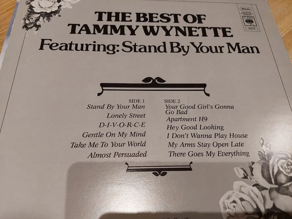 TAMMY WYNETTE - THE BEST OF - VINYL RECORD LP - Image 2