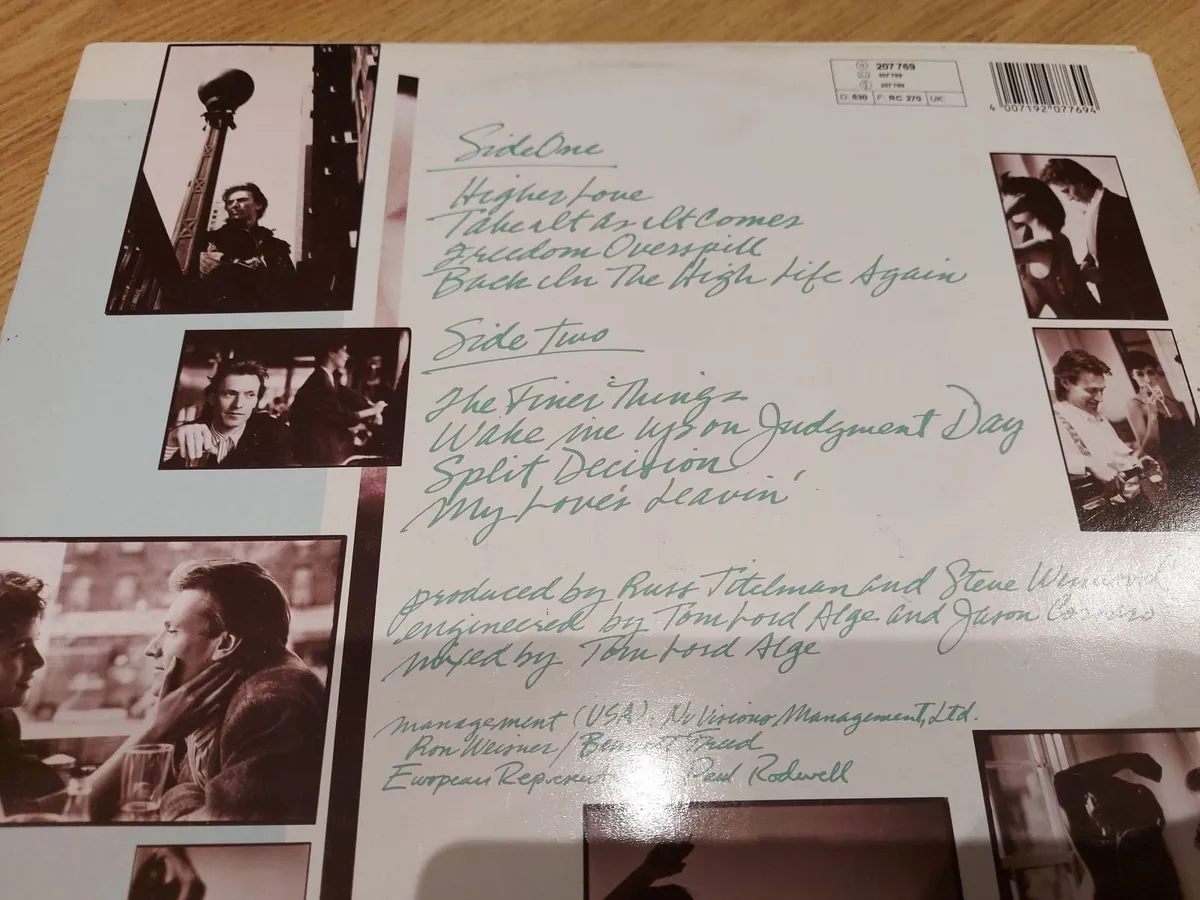 STEVE WINWOOD - BACK IN THE HIGH LIFE - VINYL LP - Image 1