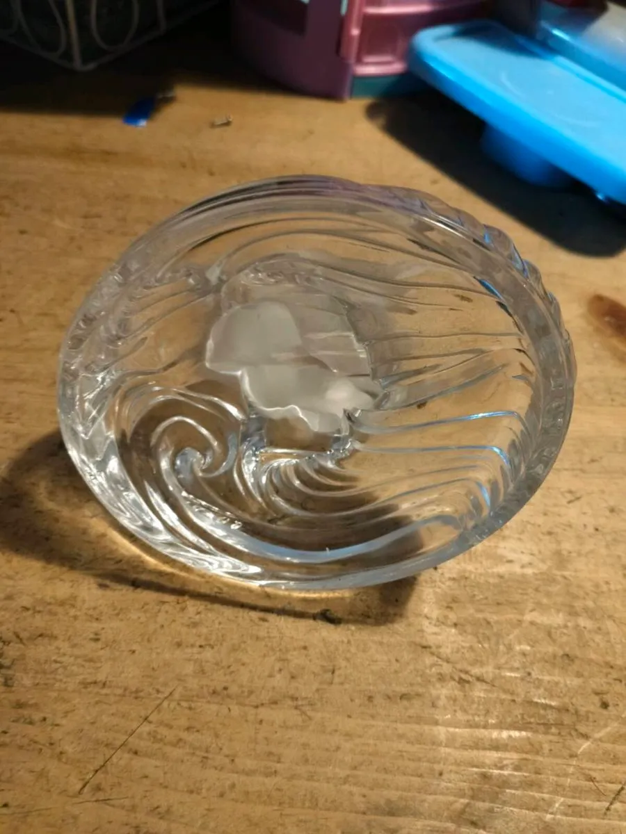 Royal crystal Rock. 24% lead crystal Dolphin figur - Image 4