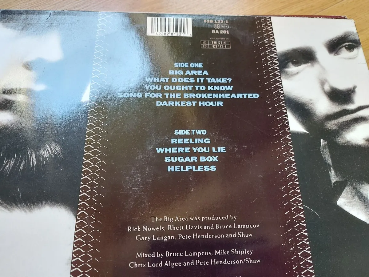 THEN JERICO - THE BIG AREA - VINYL LP - Image 2