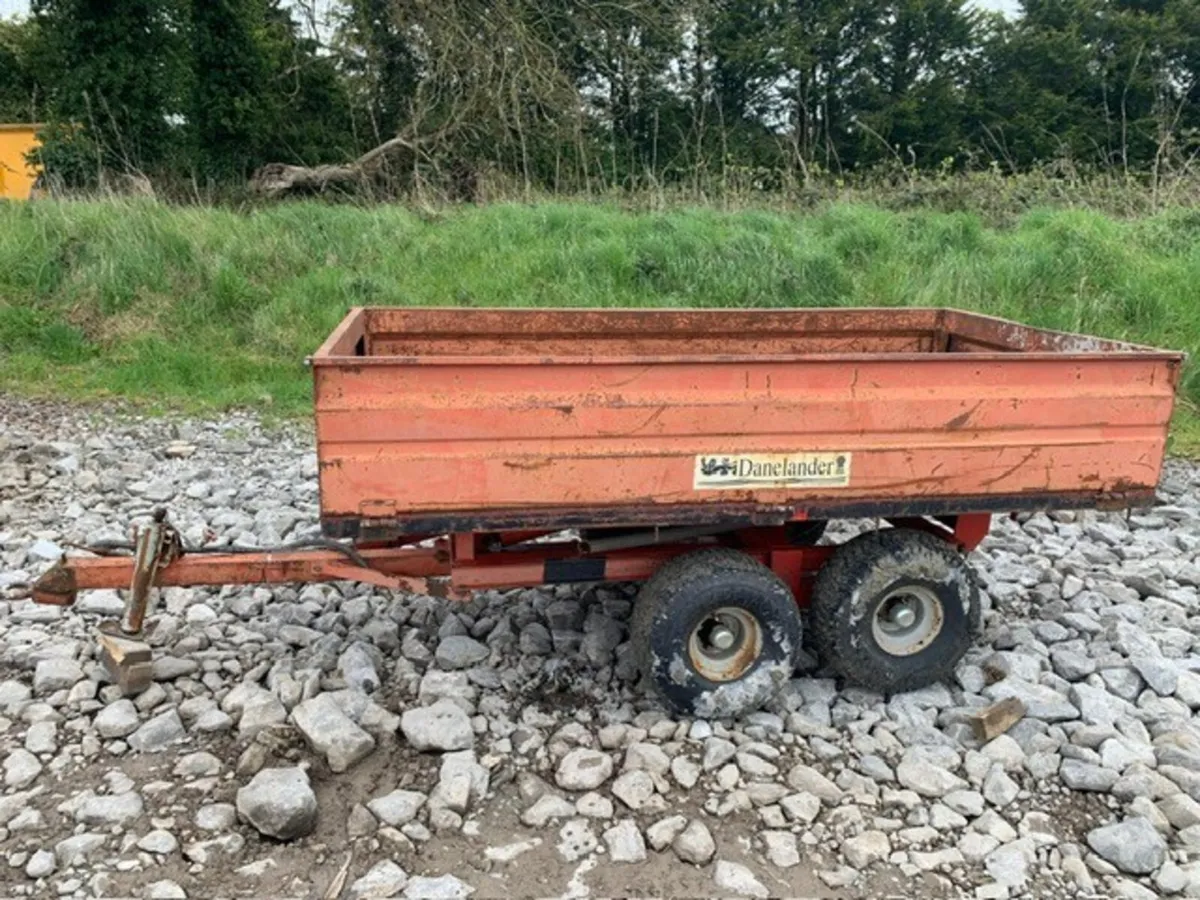 DANELANDER 8' X 4' DROPSIDE TIPPING TRAILER - Image 4