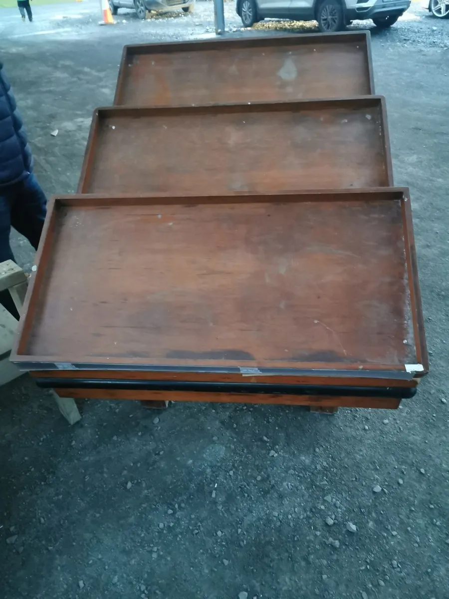 Wooden Display Cart / Market Stand for Sale - Image 3