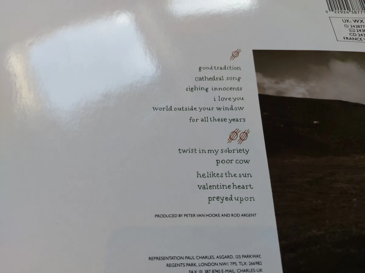 TANITA TIKARAM - ANCIENT HEART - VINYL RECORD LP - Image 1