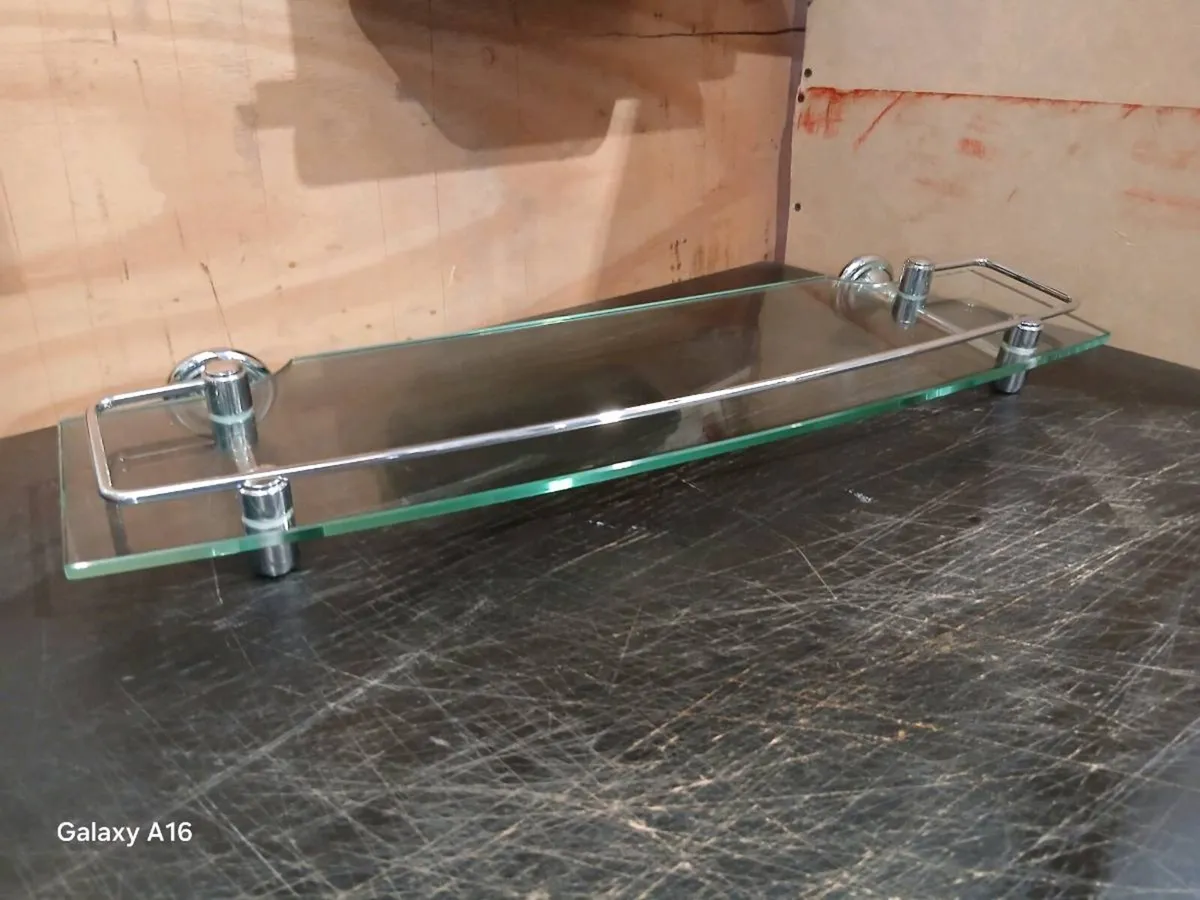 Bathroom Glass shelf - Image 1