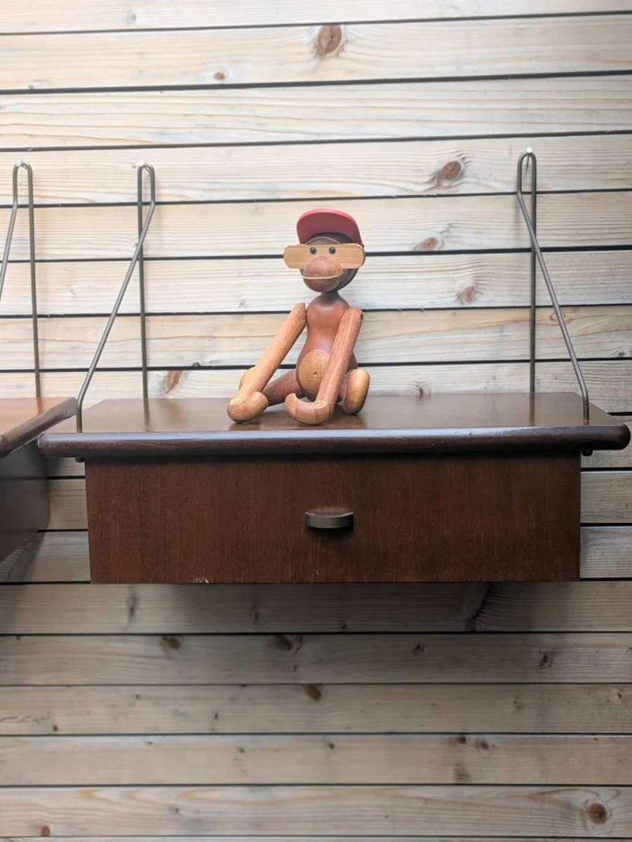 Danish Mid Century Floating Nightstands - Image 3