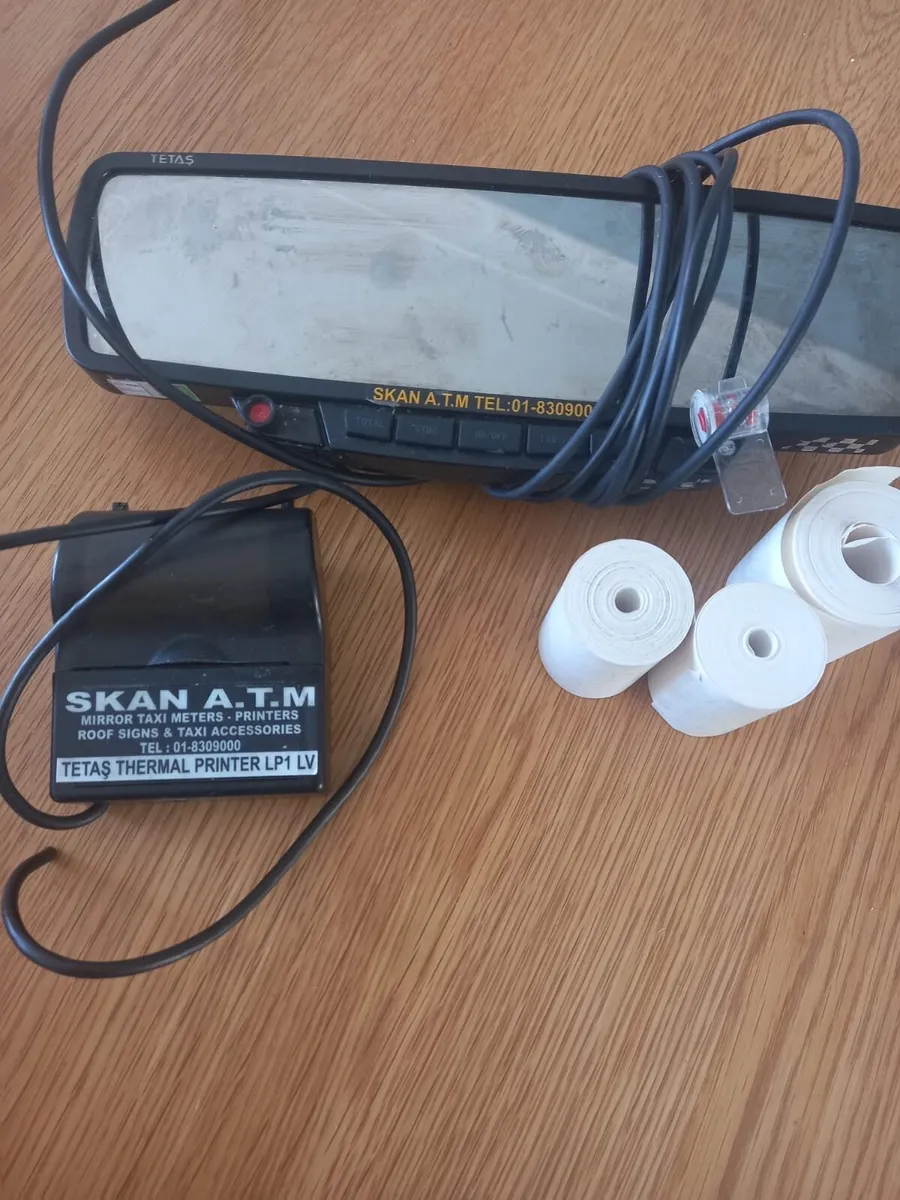 Skan taxi meter and printer