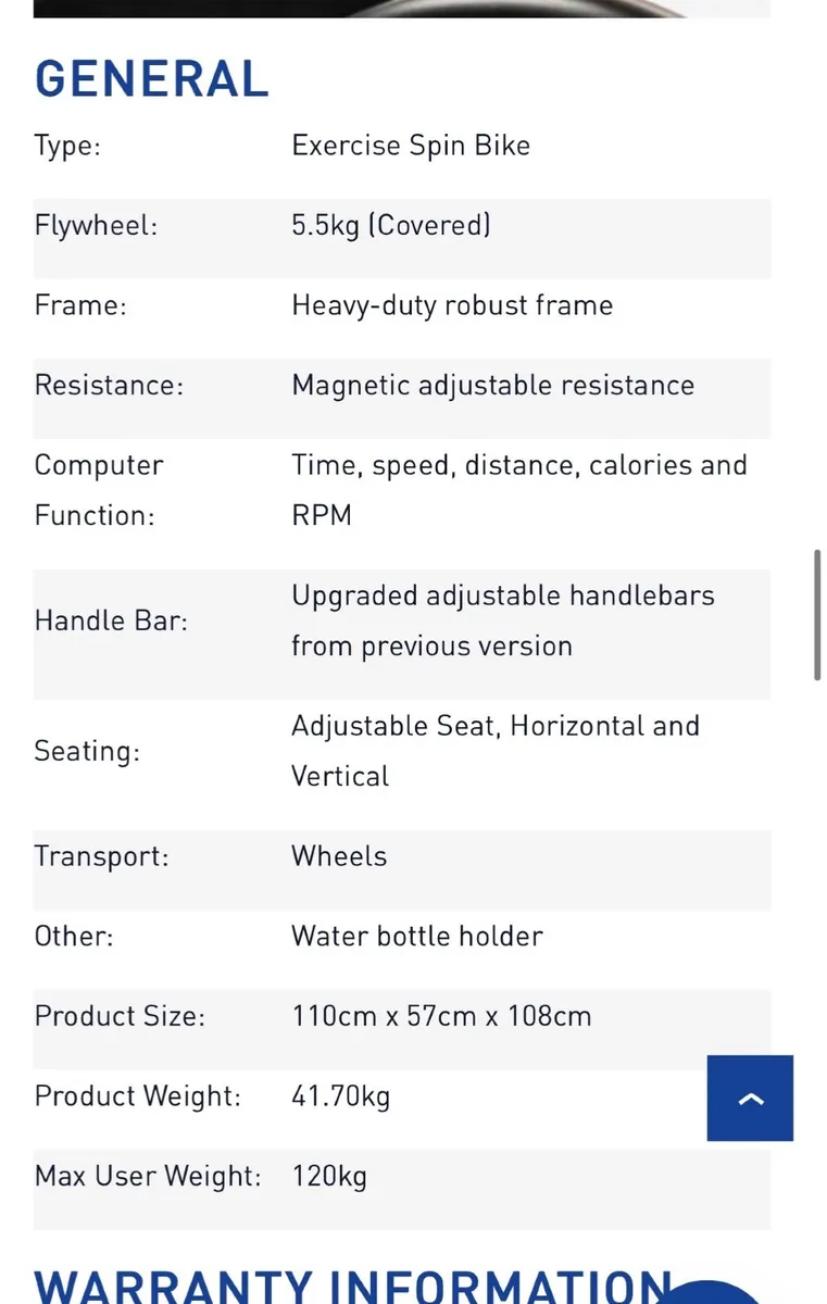 Spin Bike Rotocycle Fusion 2.0 - Image 2